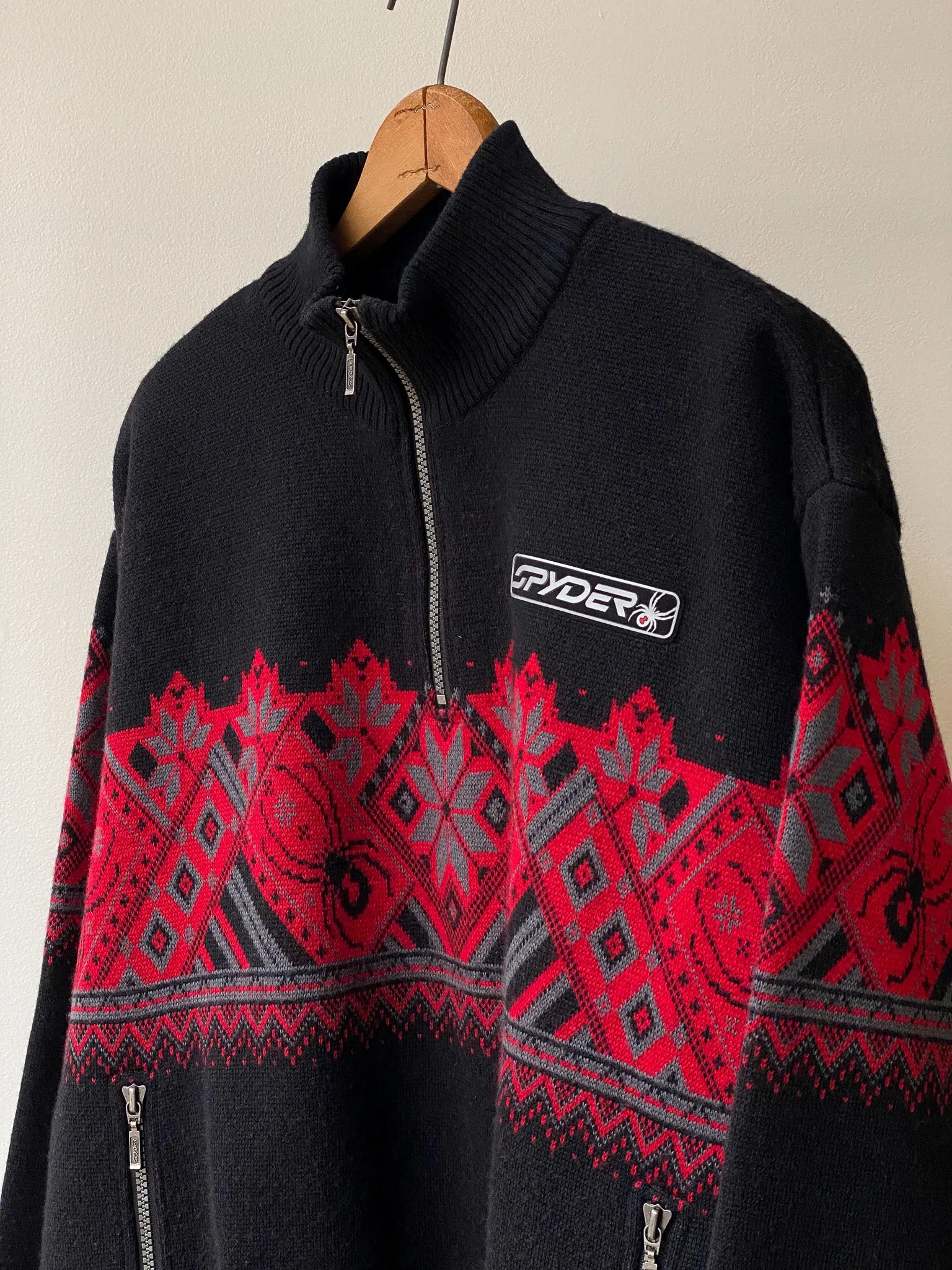 Spyder Insulated Wool Ski Sweater—[M/L]