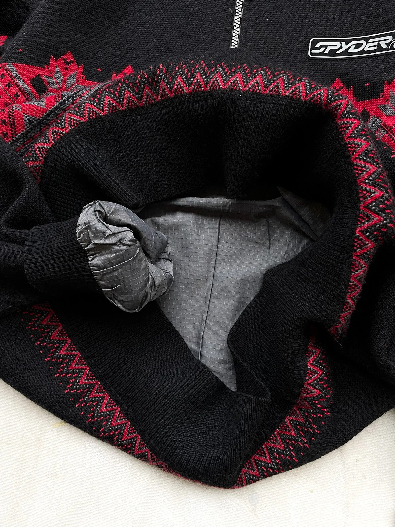 Spyder Insulated Wool Ski Sweater—[M/L]