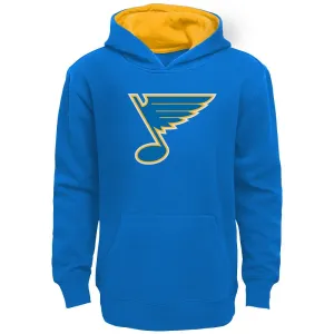 ST. LOUIS BLUES YOUTH HERITAGE HOODIE - AIRFORCE BLUE