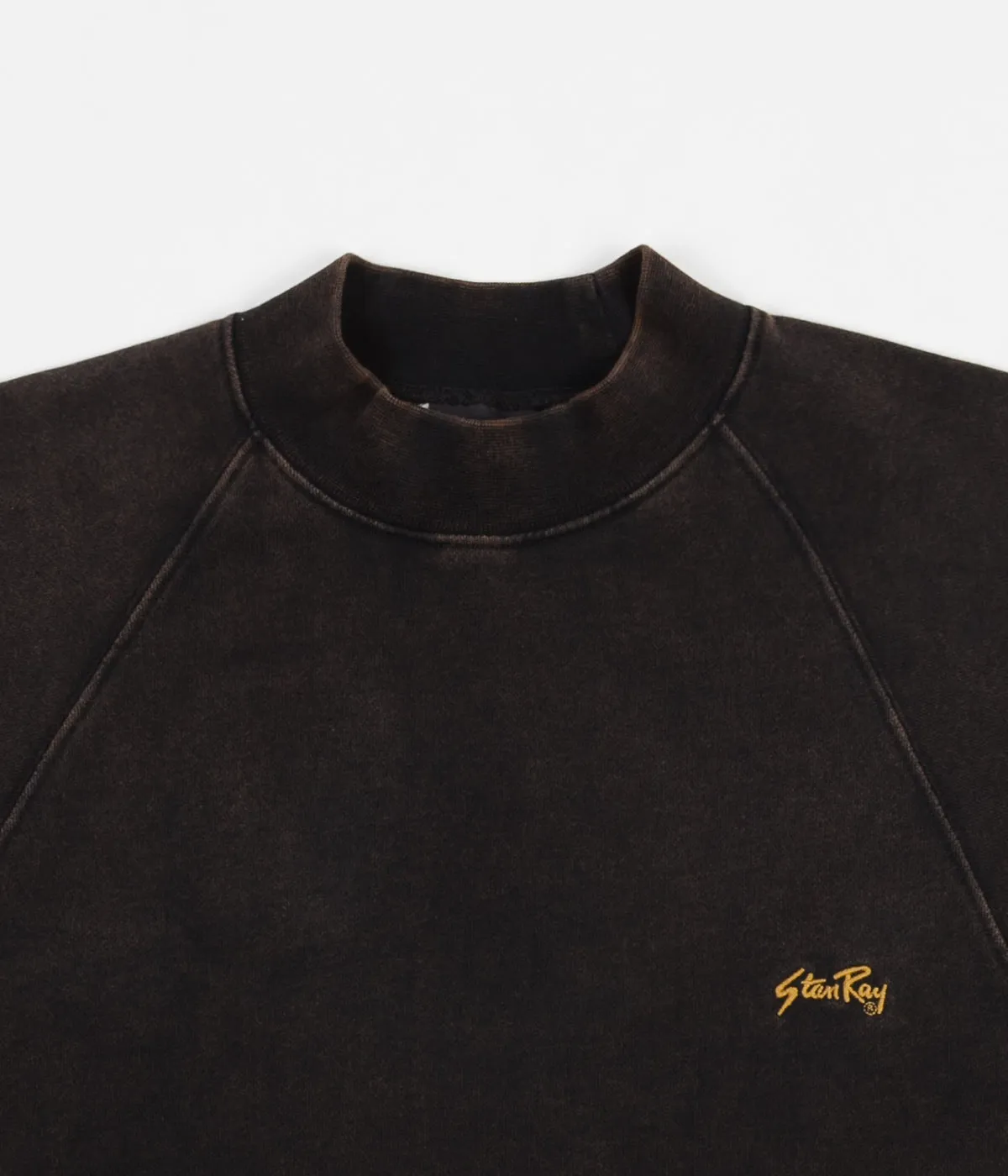 Stan Ray Mock Neck Sweatshirt - Black