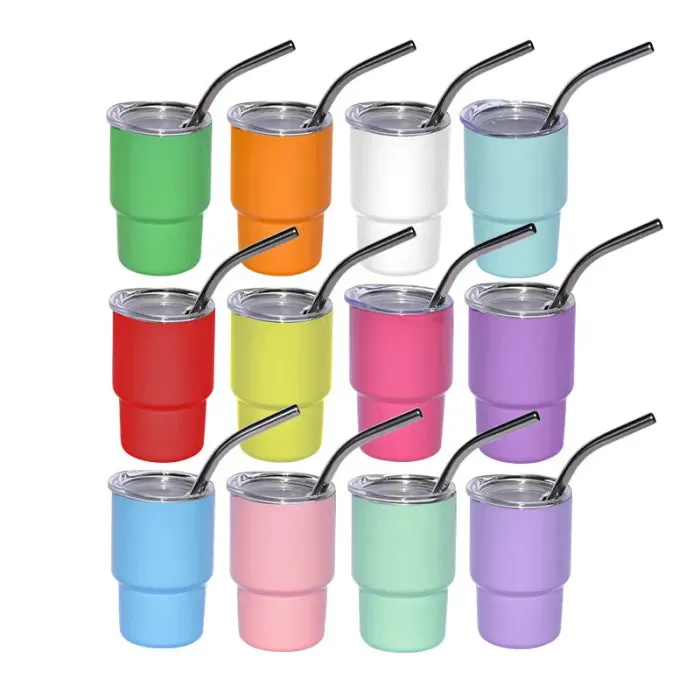 Sublimation Mini Tumbler Shot Glass Case 108 pieces