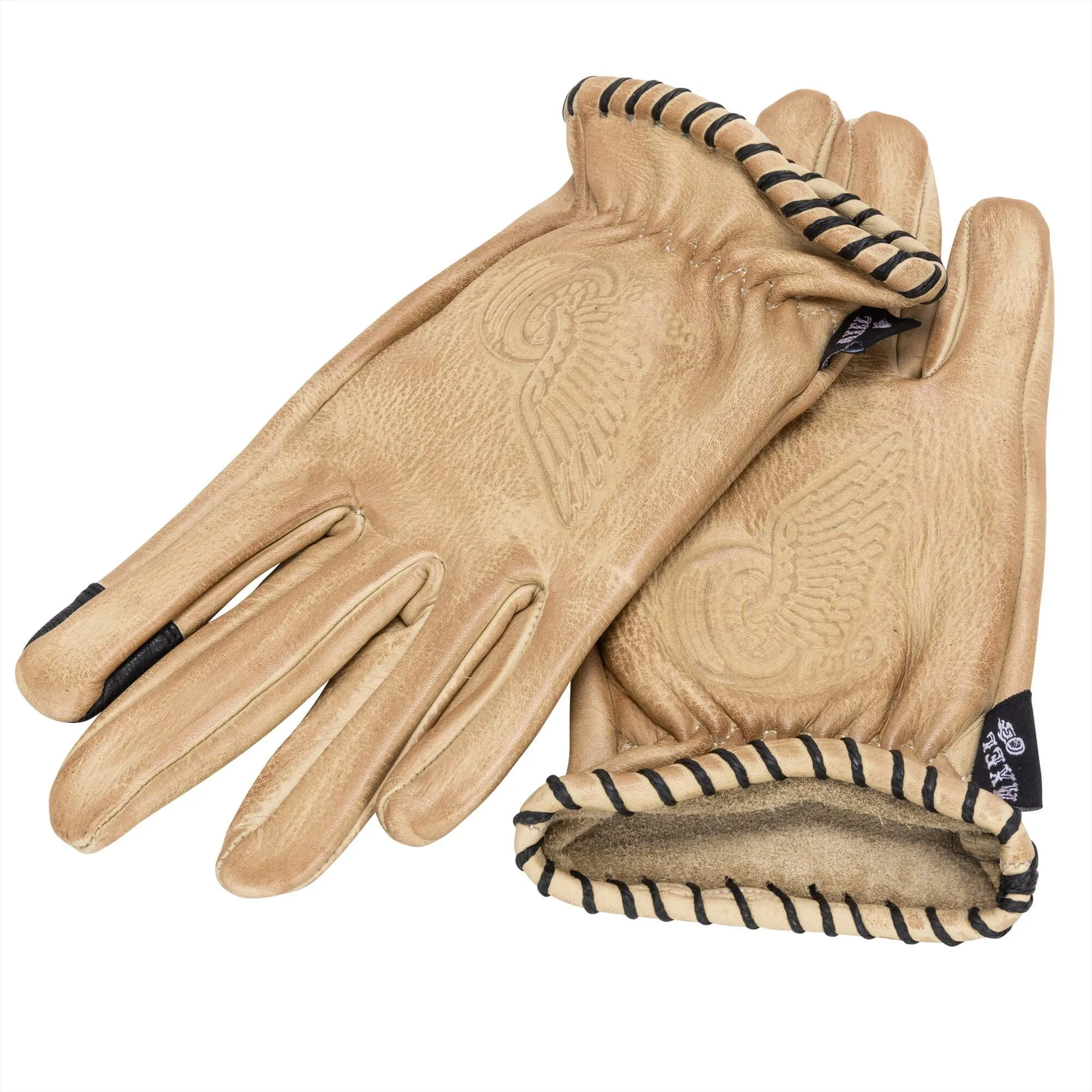 Tan Waxed Cowhide Gloves