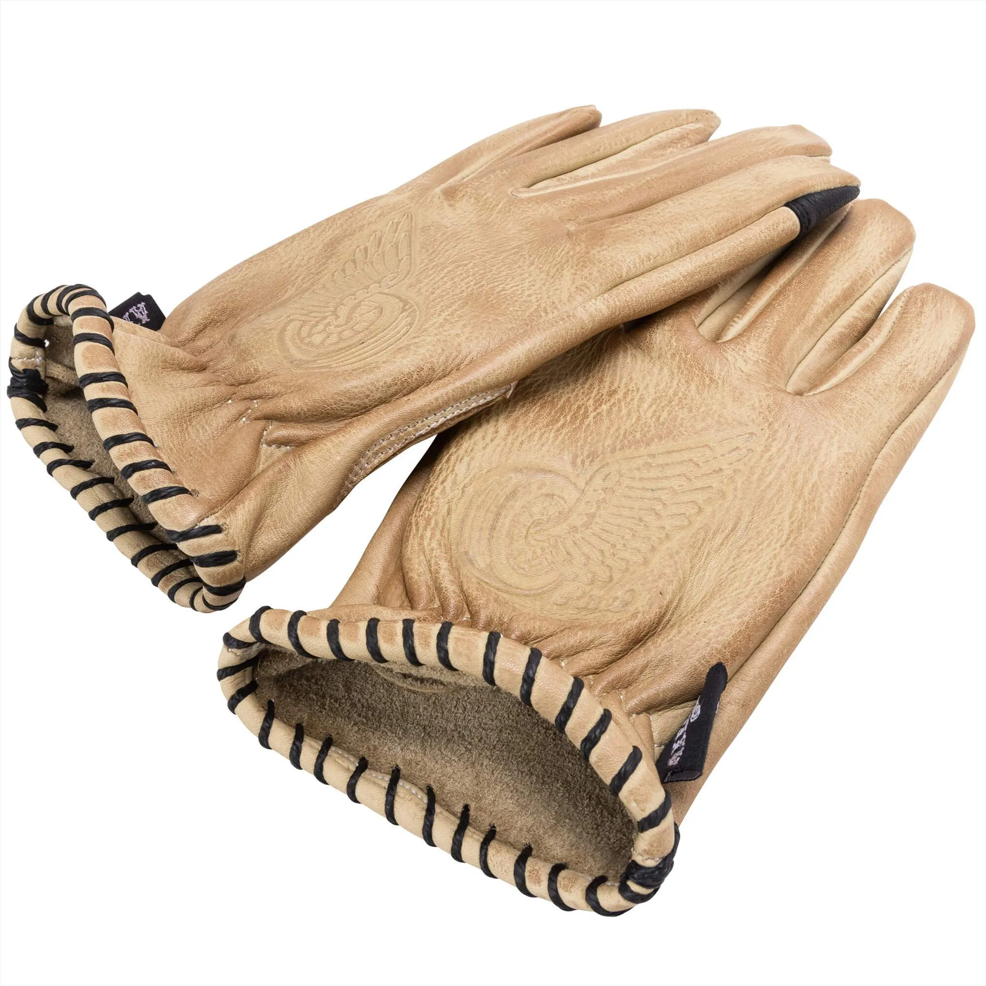 Tan Waxed Cowhide Gloves