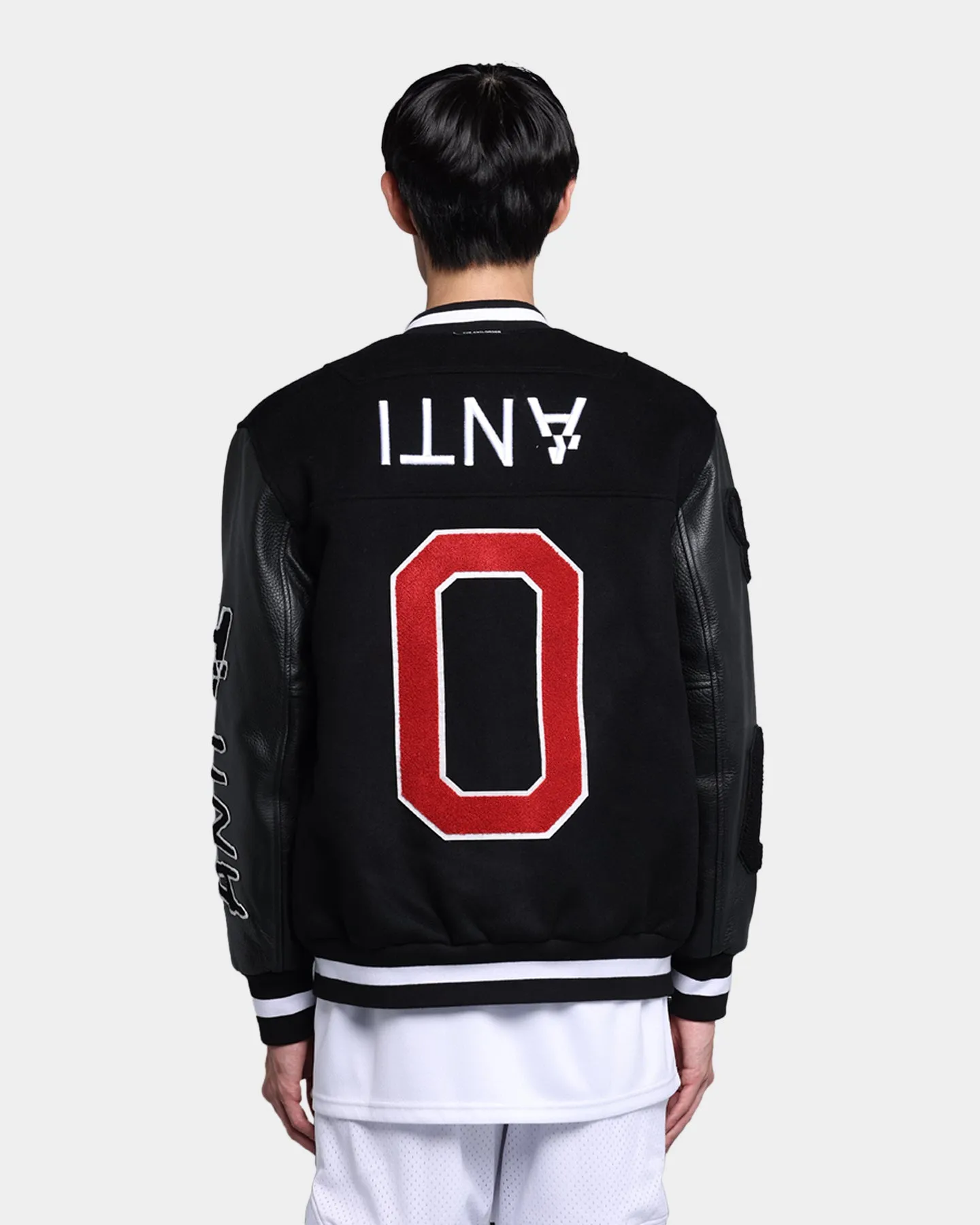 The Anti Order Chicvgo Varsity Jacket Black/Red/White