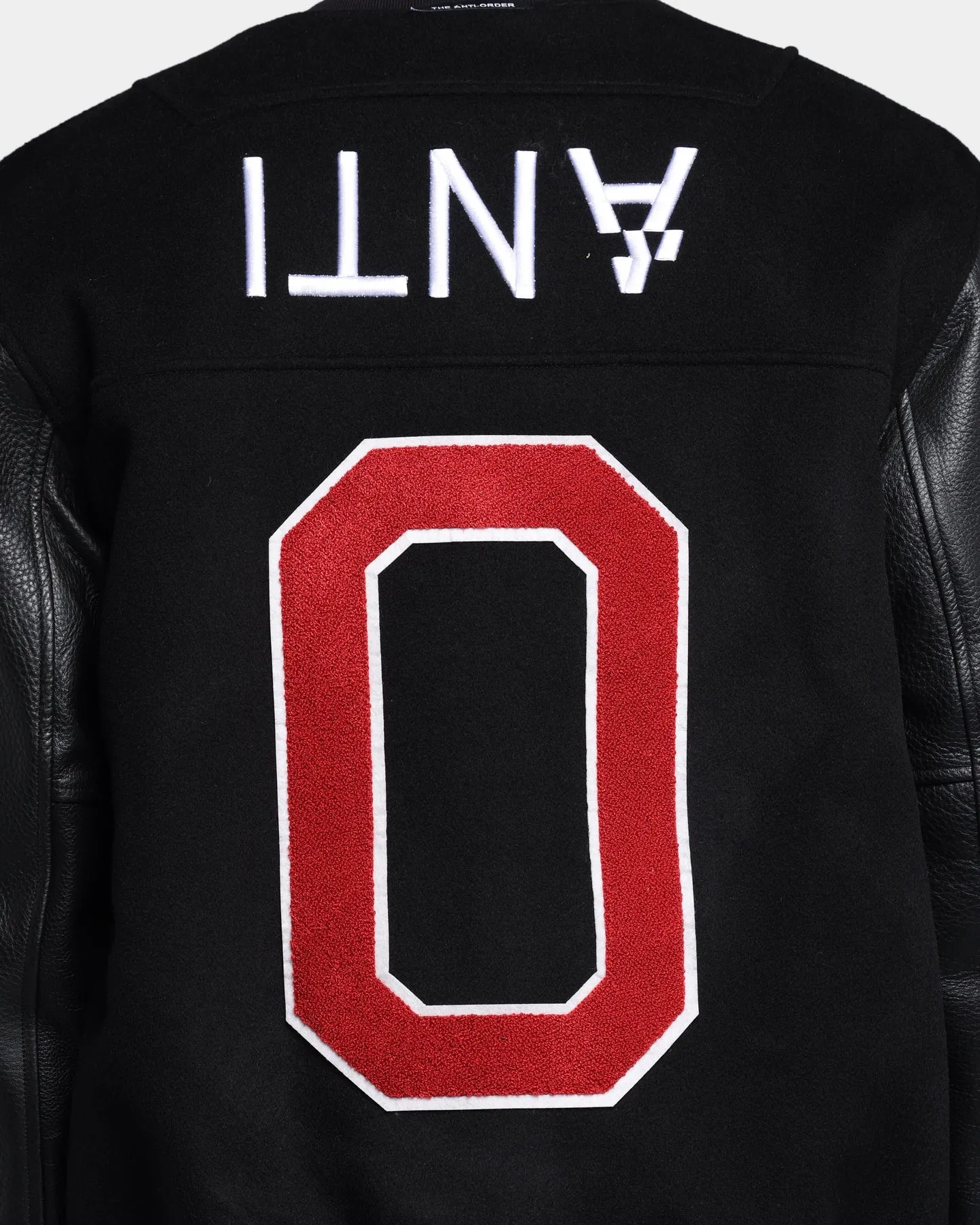 The Anti Order Chicvgo Varsity Jacket Black/Red/White