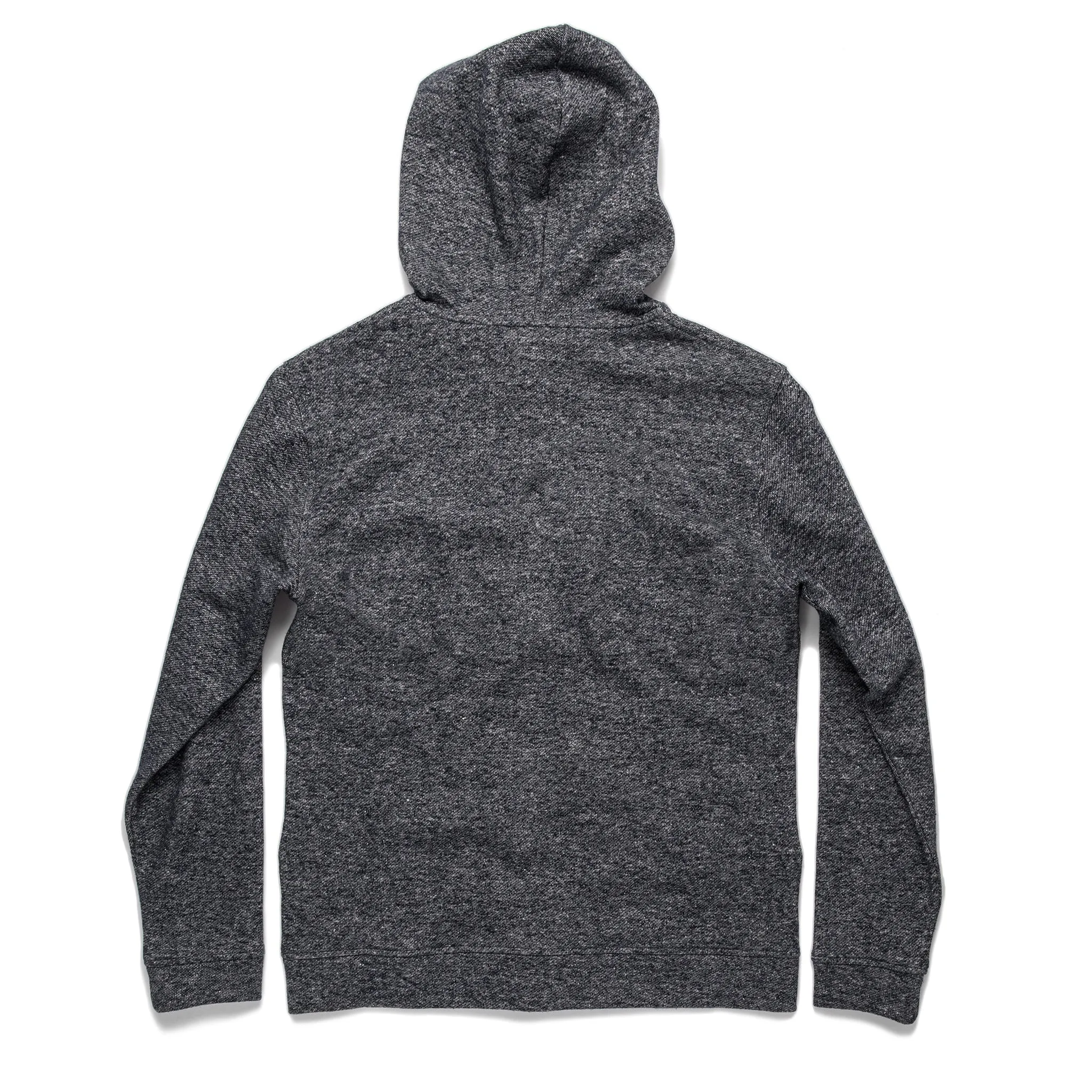 The Après Hoodie in Navy Hemp Fleece