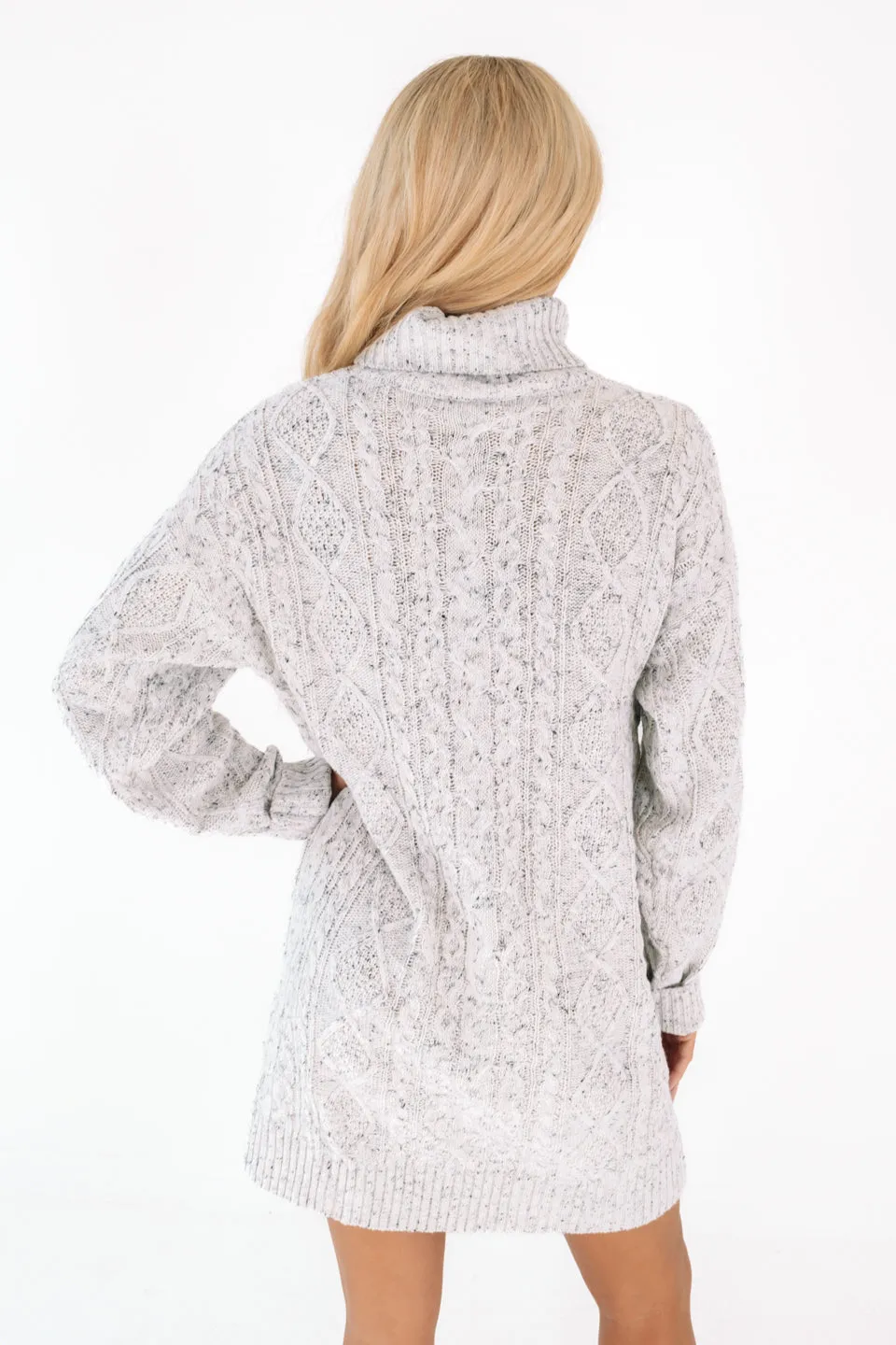 The Best Days Sweater Dress - Grey