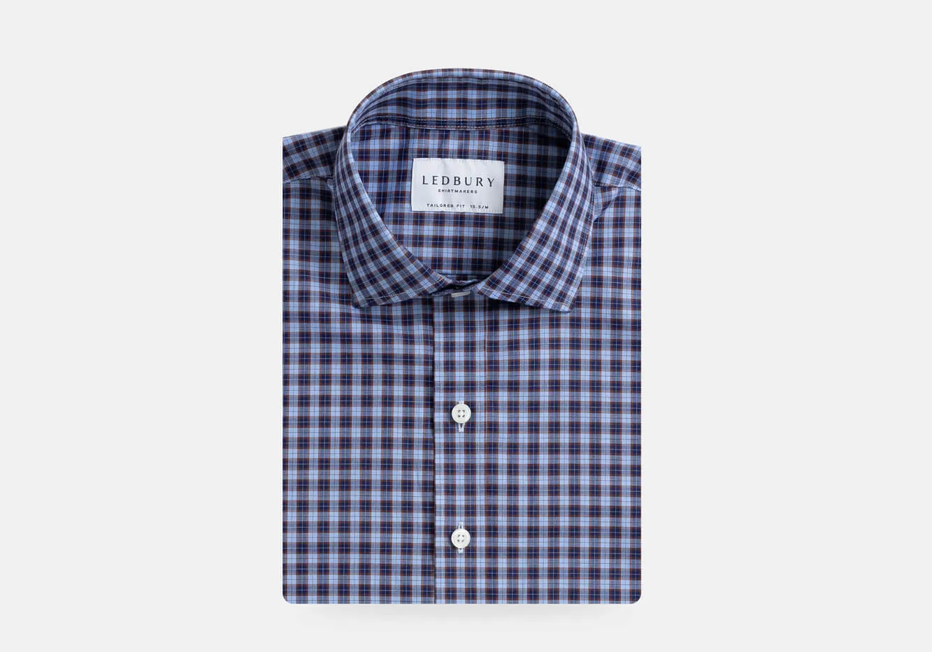 The Blue Parsons Check Custom Shirt