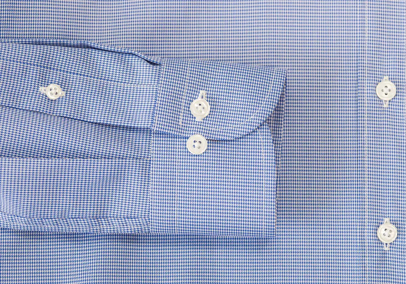 The Blue Wills Houndstooth Custom Shirt