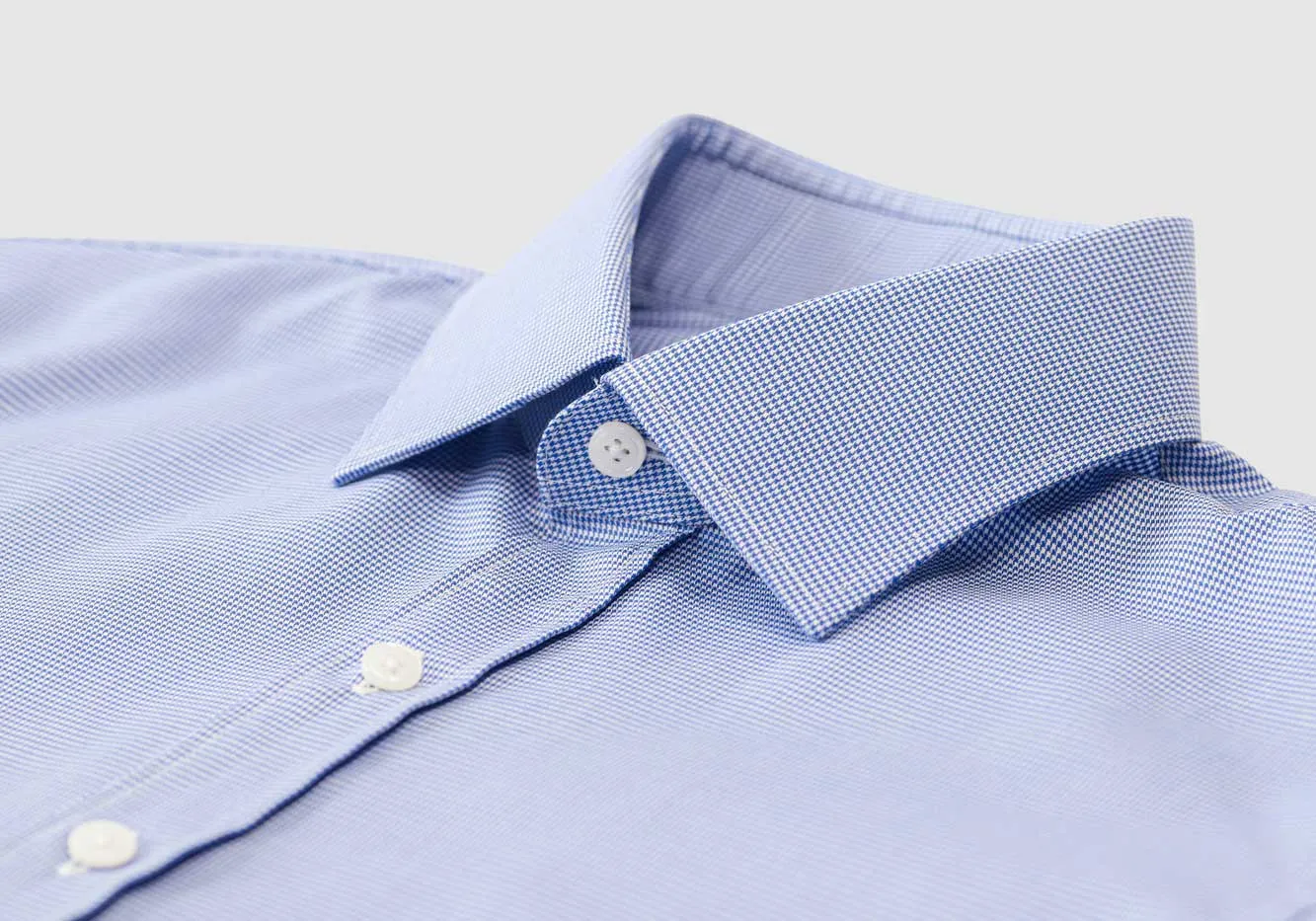 The Blue Wills Houndstooth Custom Shirt