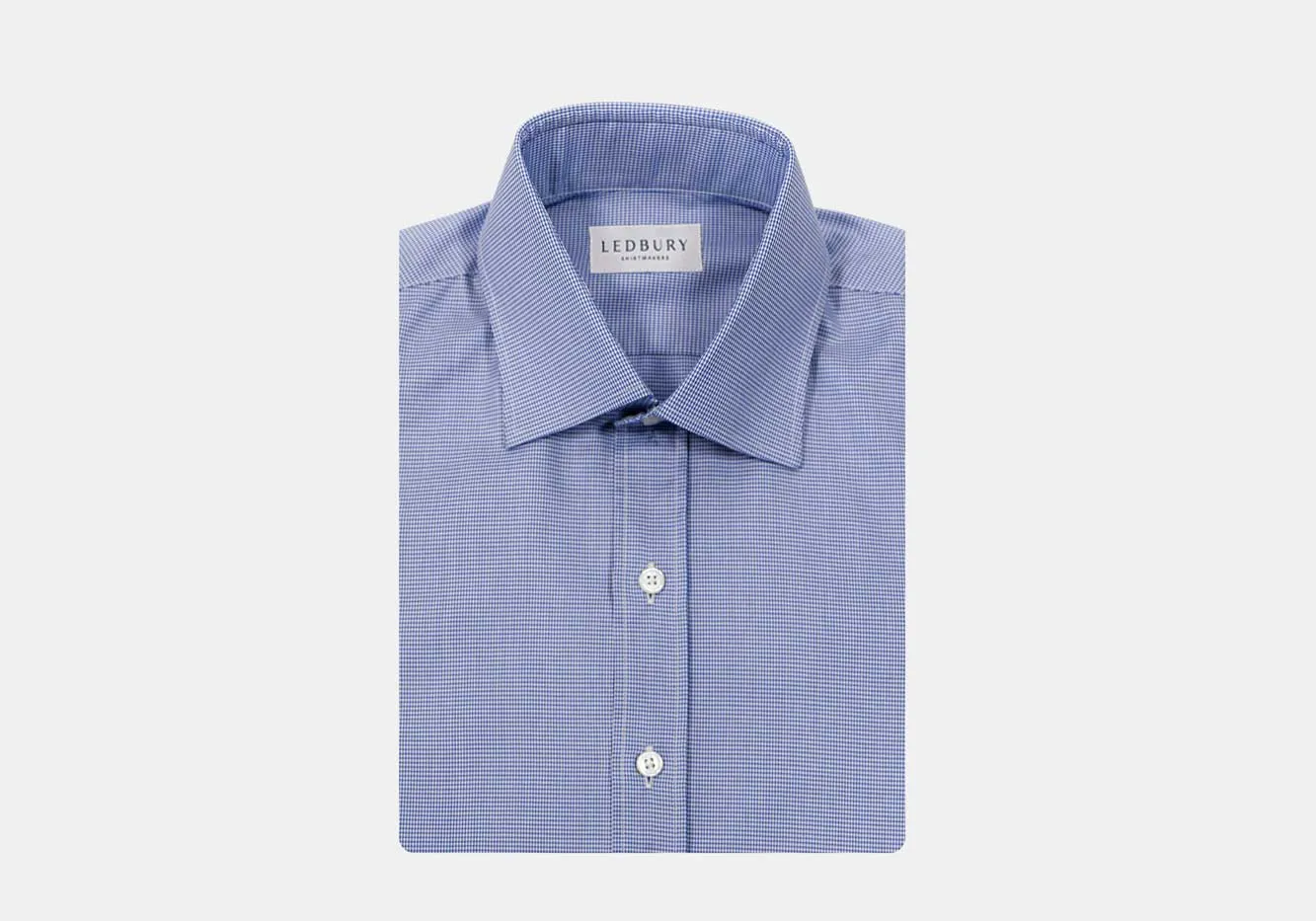 The Blue Wills Houndstooth Custom Shirt