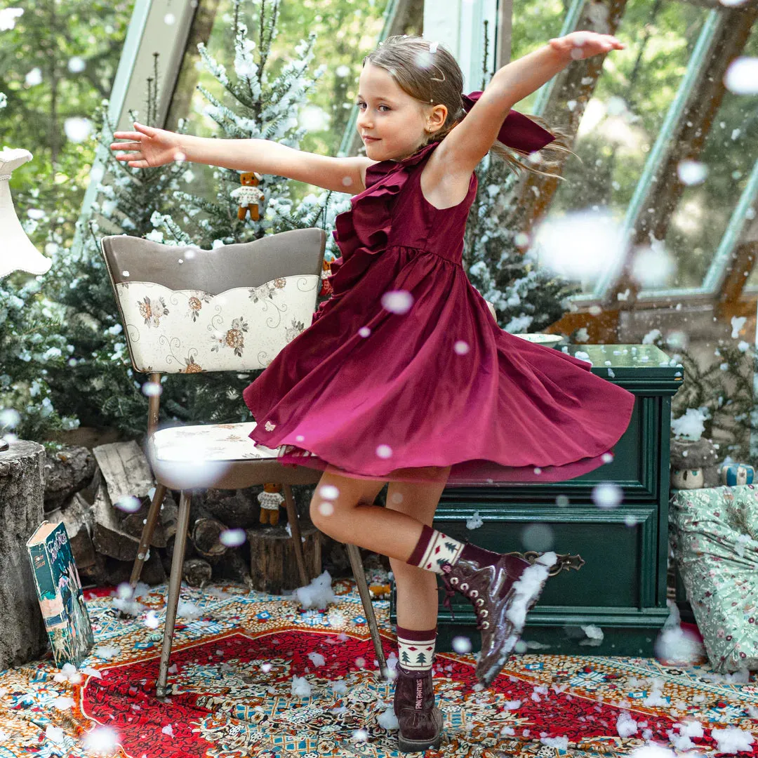 The Hayley Taffeta Dress - KIDS