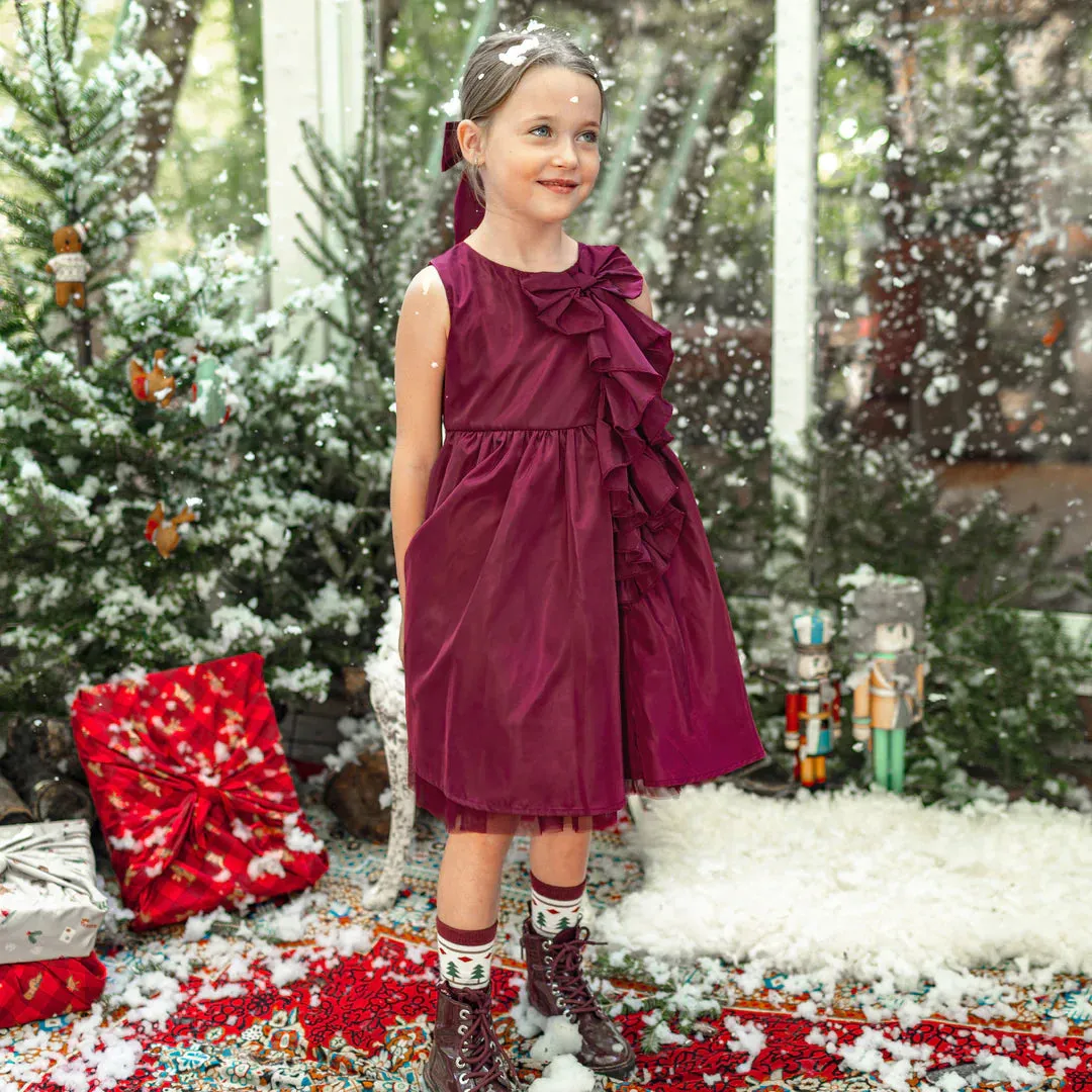 The Hayley Taffeta Dress - KIDS