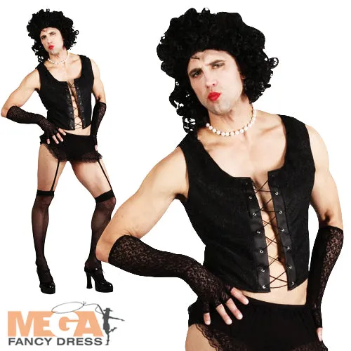 Transvestite Funny Rock Guy Costume