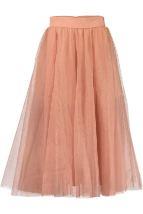 Tulle Midi Skirt