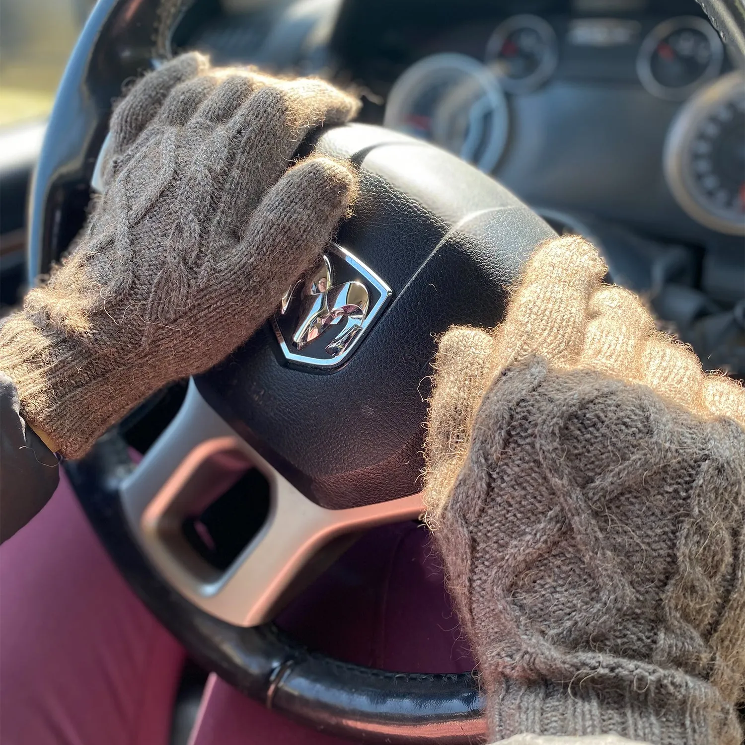 Ultralight Combo set; Ladies hat, glove and cowl