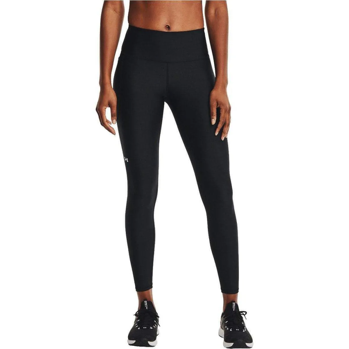 Under Armour HeatGear High Rise Womens Long Running Tights - Black