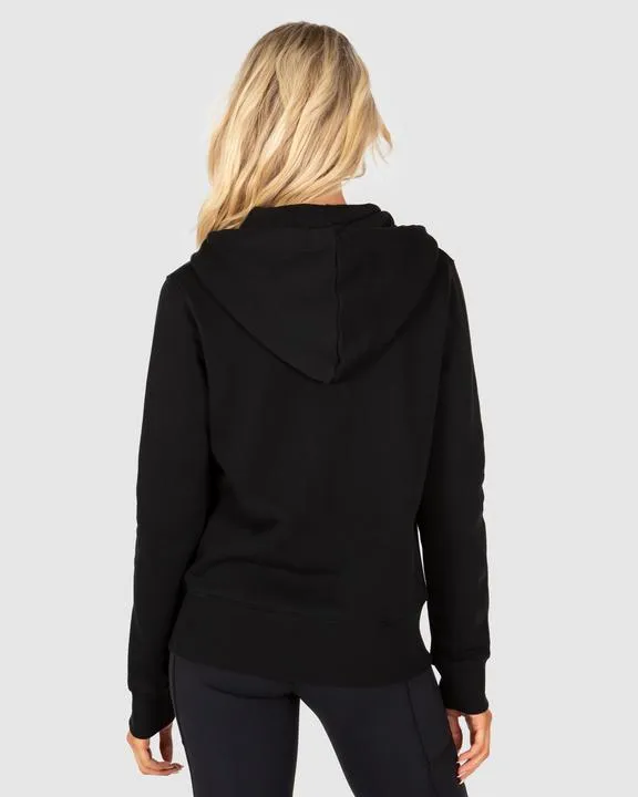 Unit Ladies Latch Hoodie Black