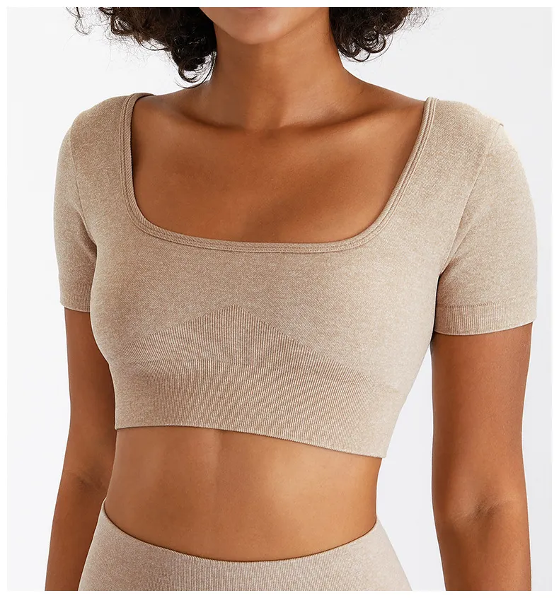 Wholesale Short-sleeve Crop Top