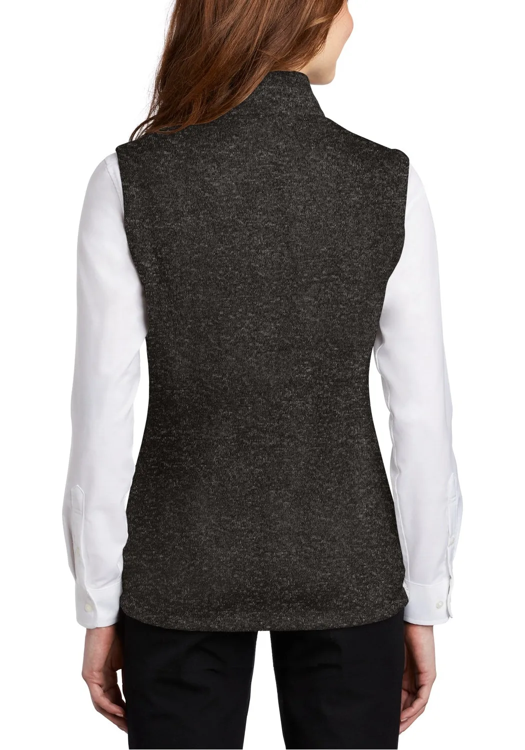 Women's Full-Zip Sweater Fleece Vest