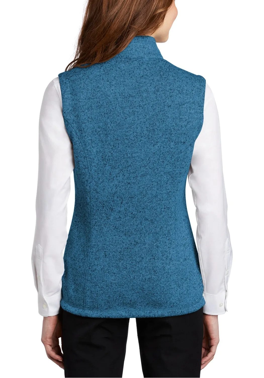 Women's Full-Zip Sweater Fleece Vest