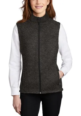 Women's Full-Zip Sweater Fleece Vest