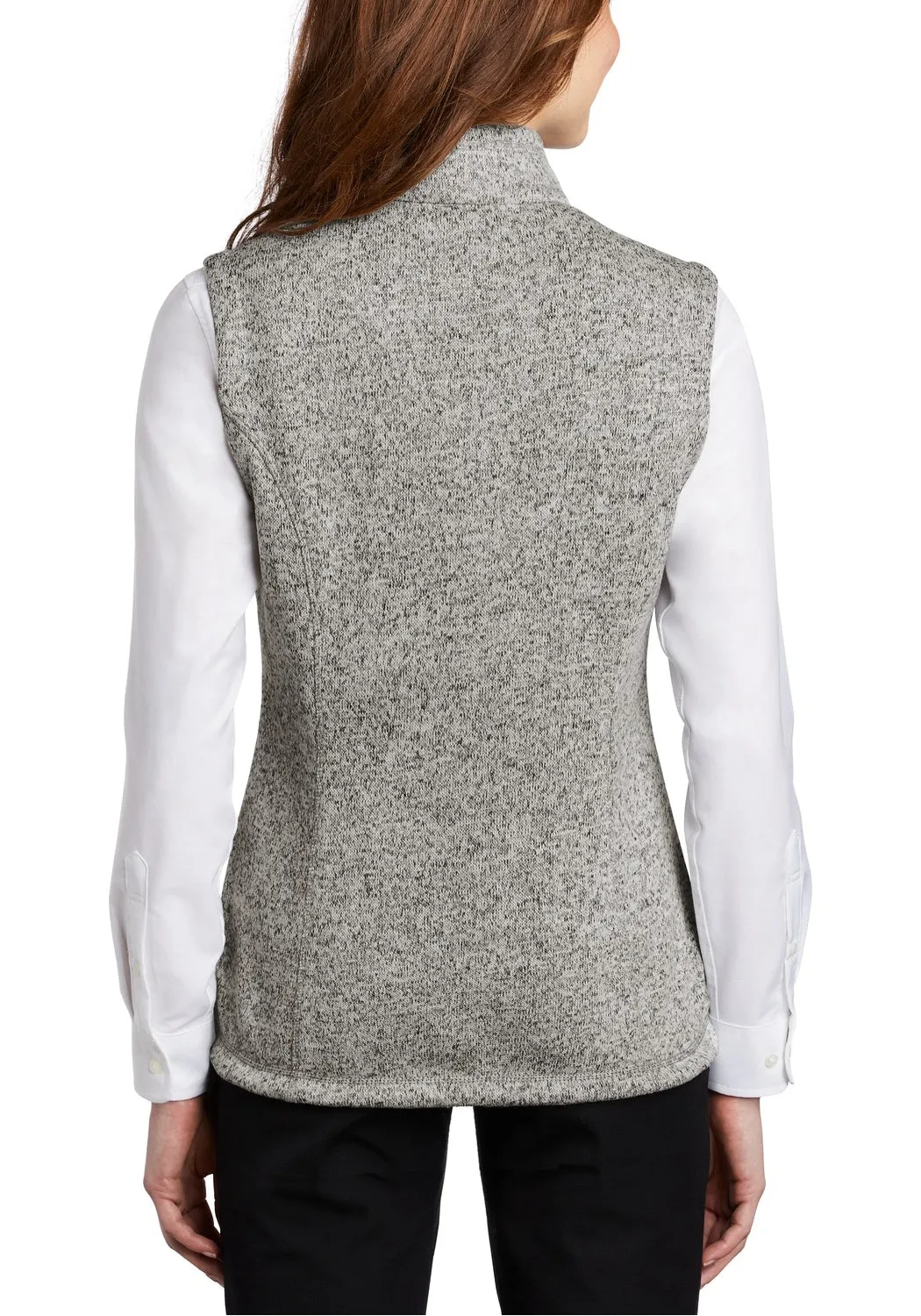 Women's Full-Zip Sweater Fleece Vest