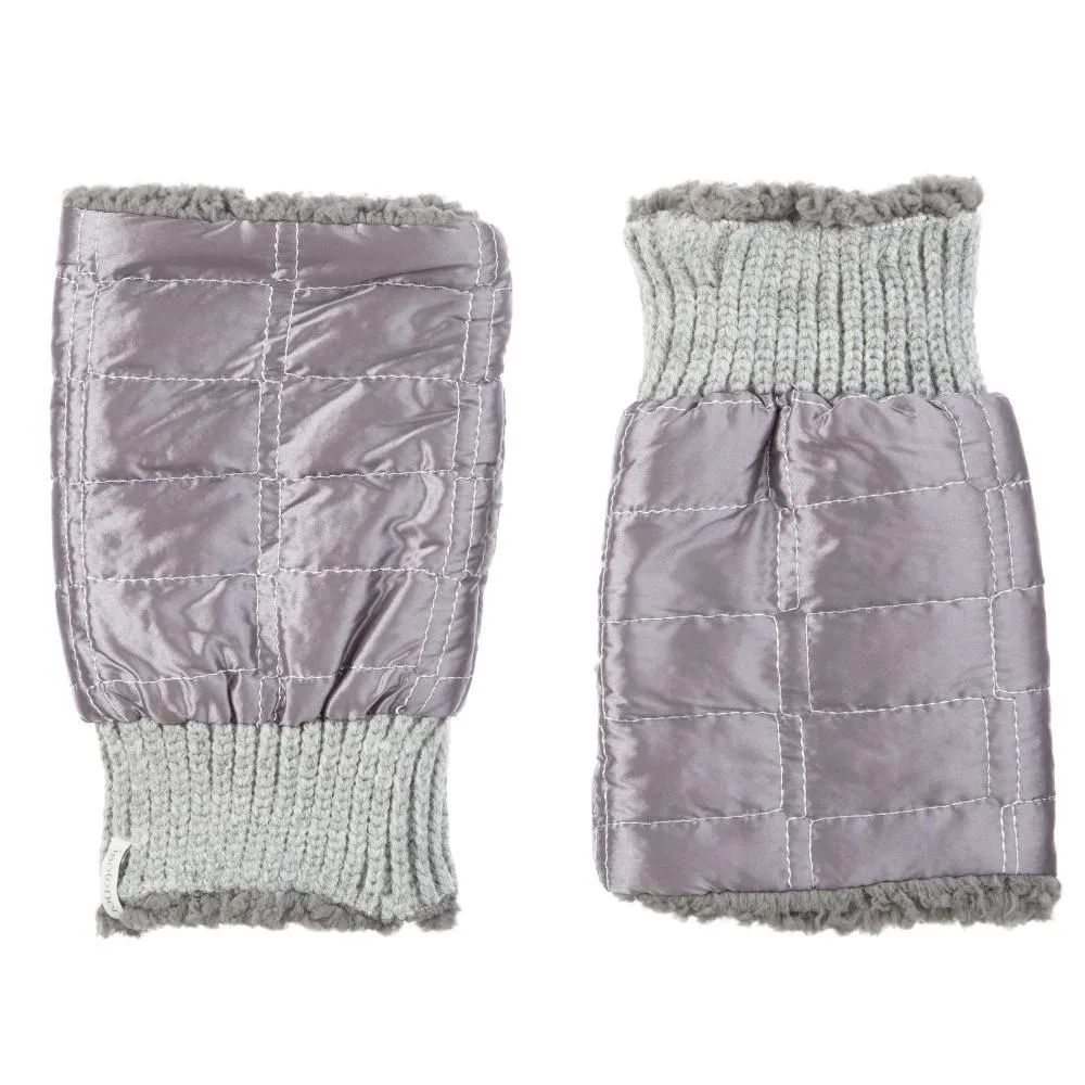 Women’s Quilted Fingerless Glove Cozies