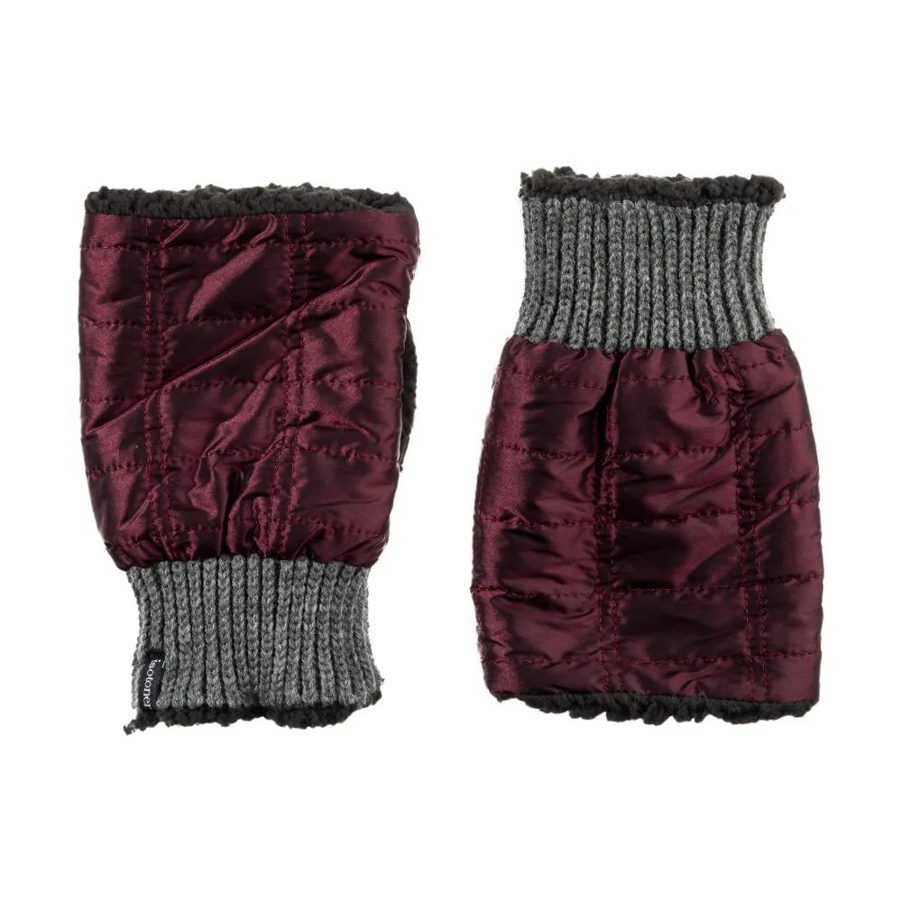 Women’s Quilted Fingerless Glove Cozies