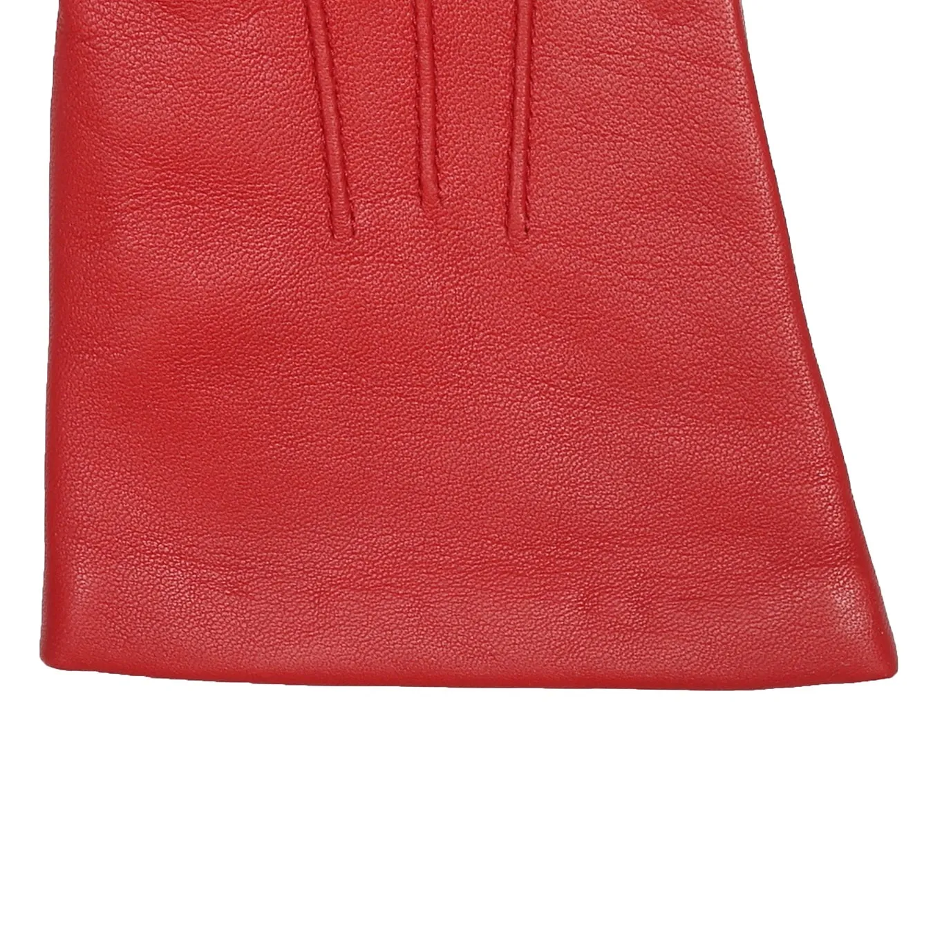 Women's Three-Point Cashmere-Lined Leather Gloves