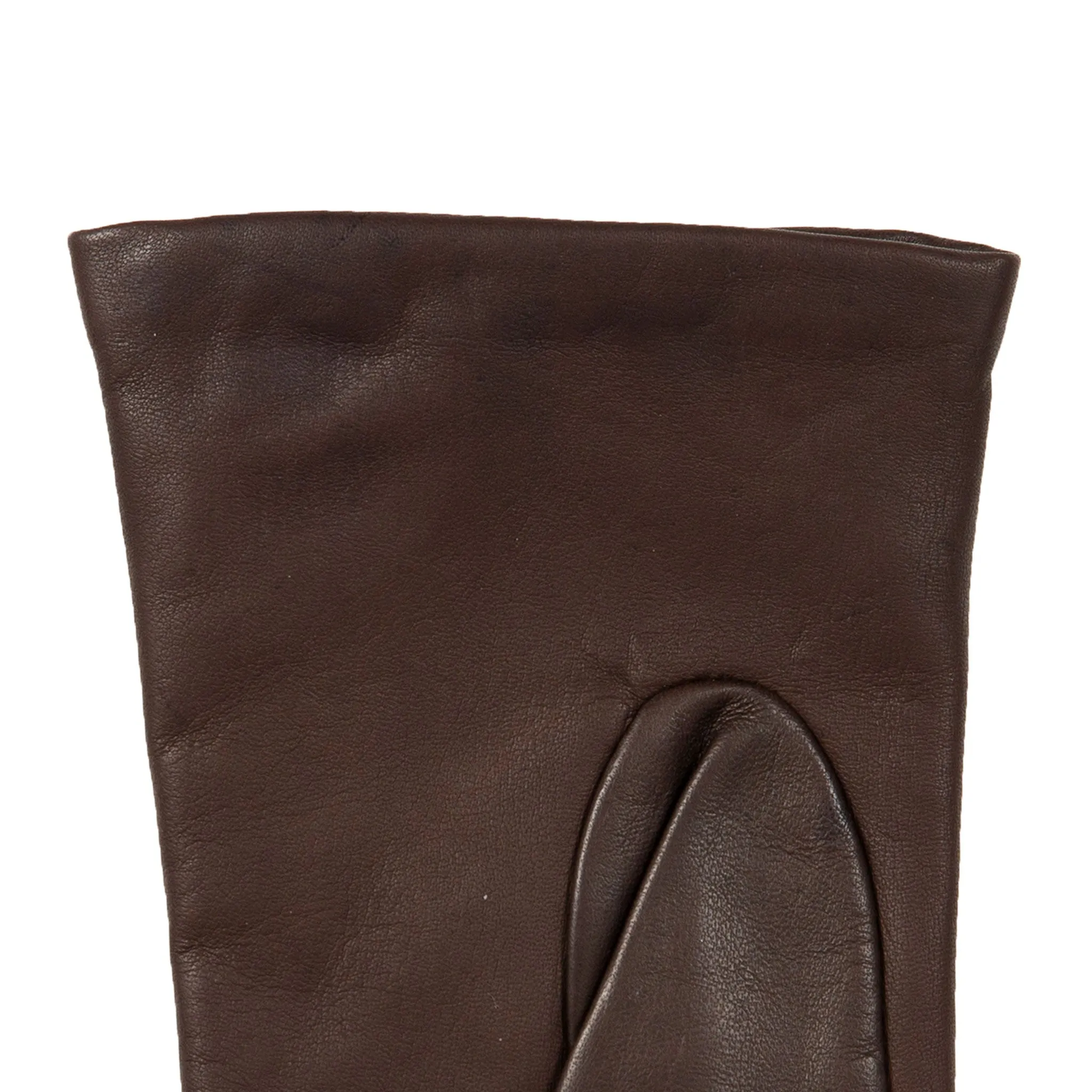 Women's Three-Point Cashmere-Lined Leather Gloves