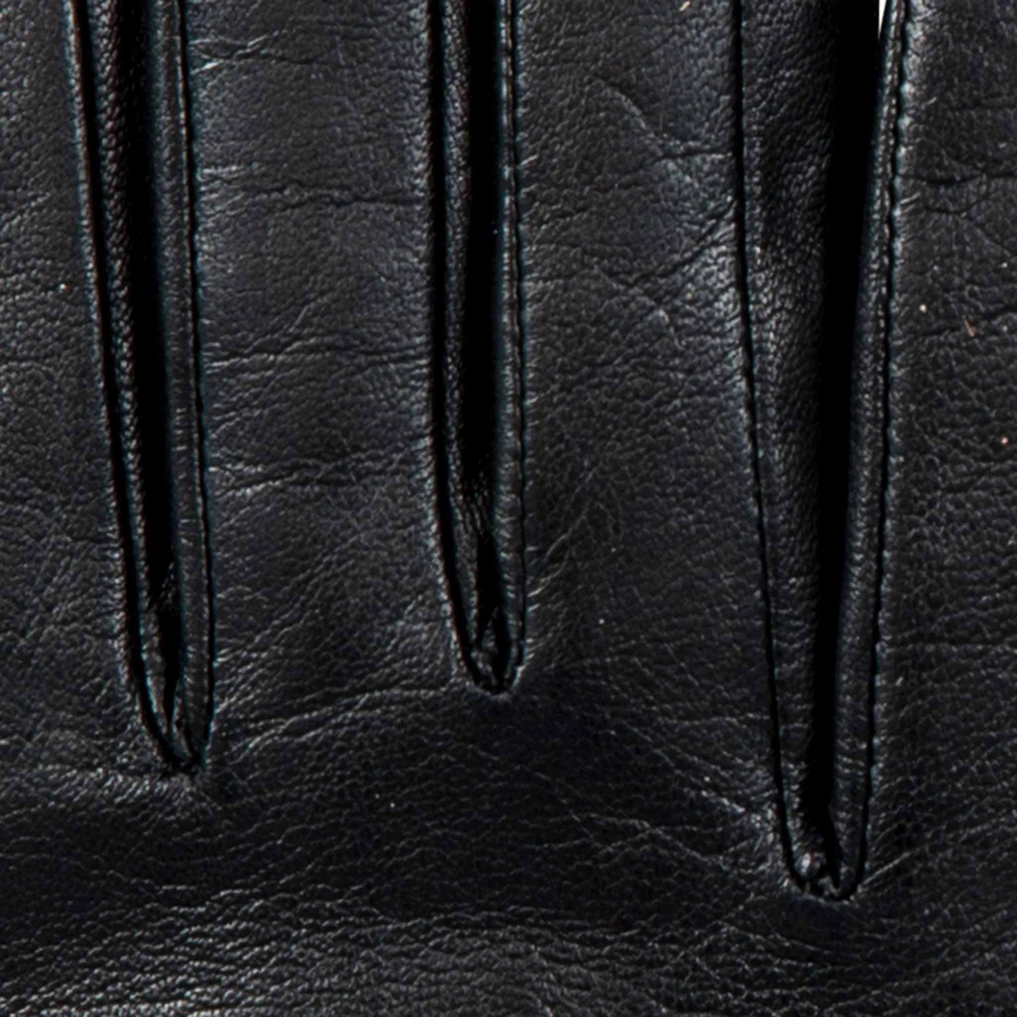 Women's Three-Point Cashmere-Lined Leather Gloves