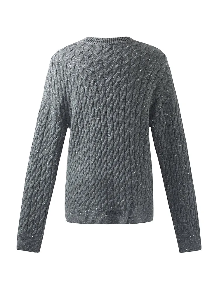 Wool And Cashmere Women Sweater