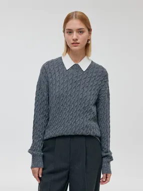 Wool And Cashmere Women Sweater