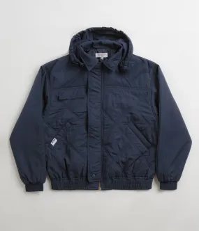 Yardsale Diamond Quilted Jacket - Blue